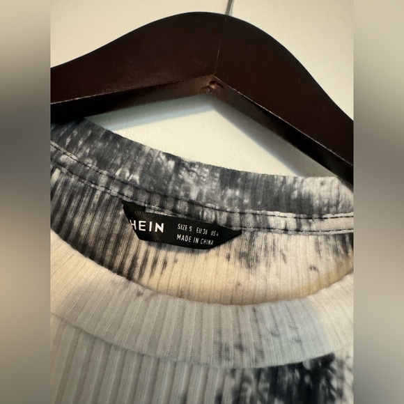 tie dye side tie dress - Picture 3 of 4